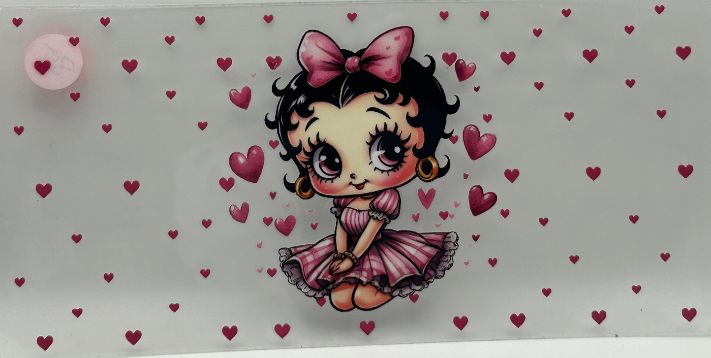 Betty Boop with hearts