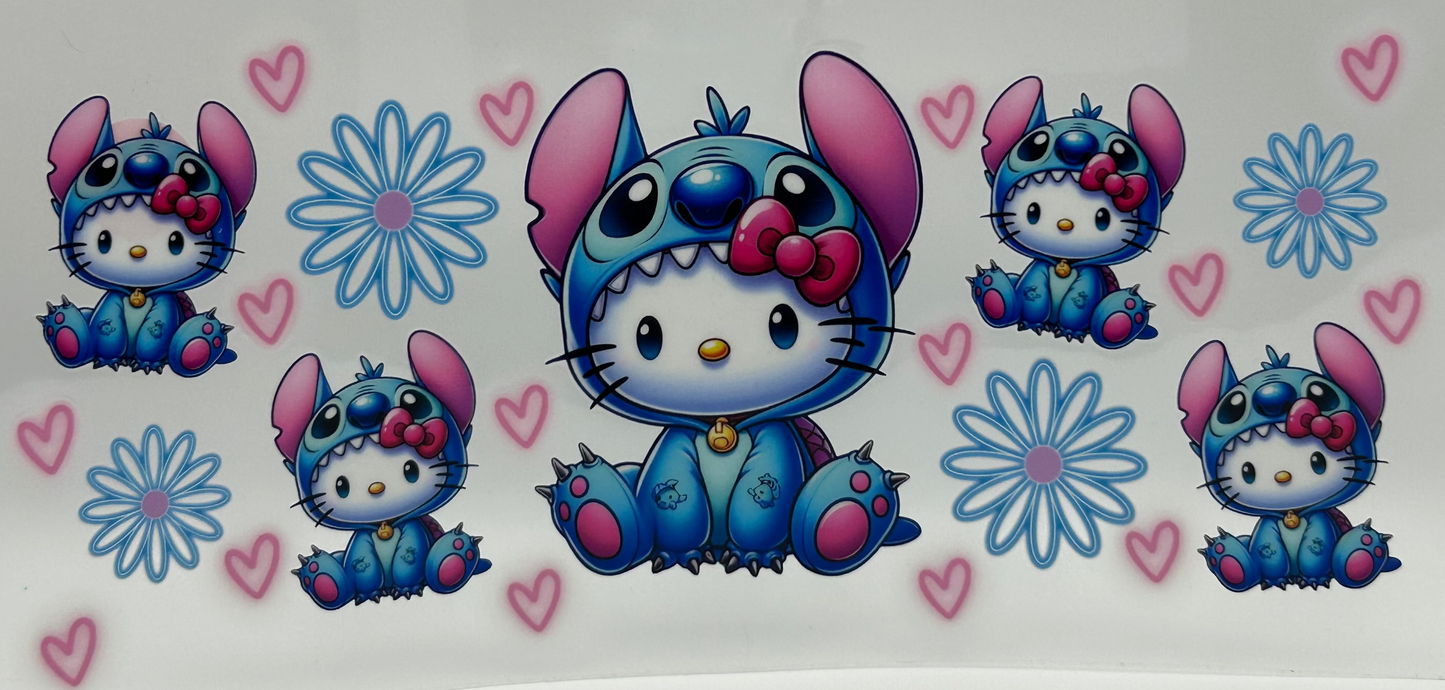 Hello Kitty as Stitch