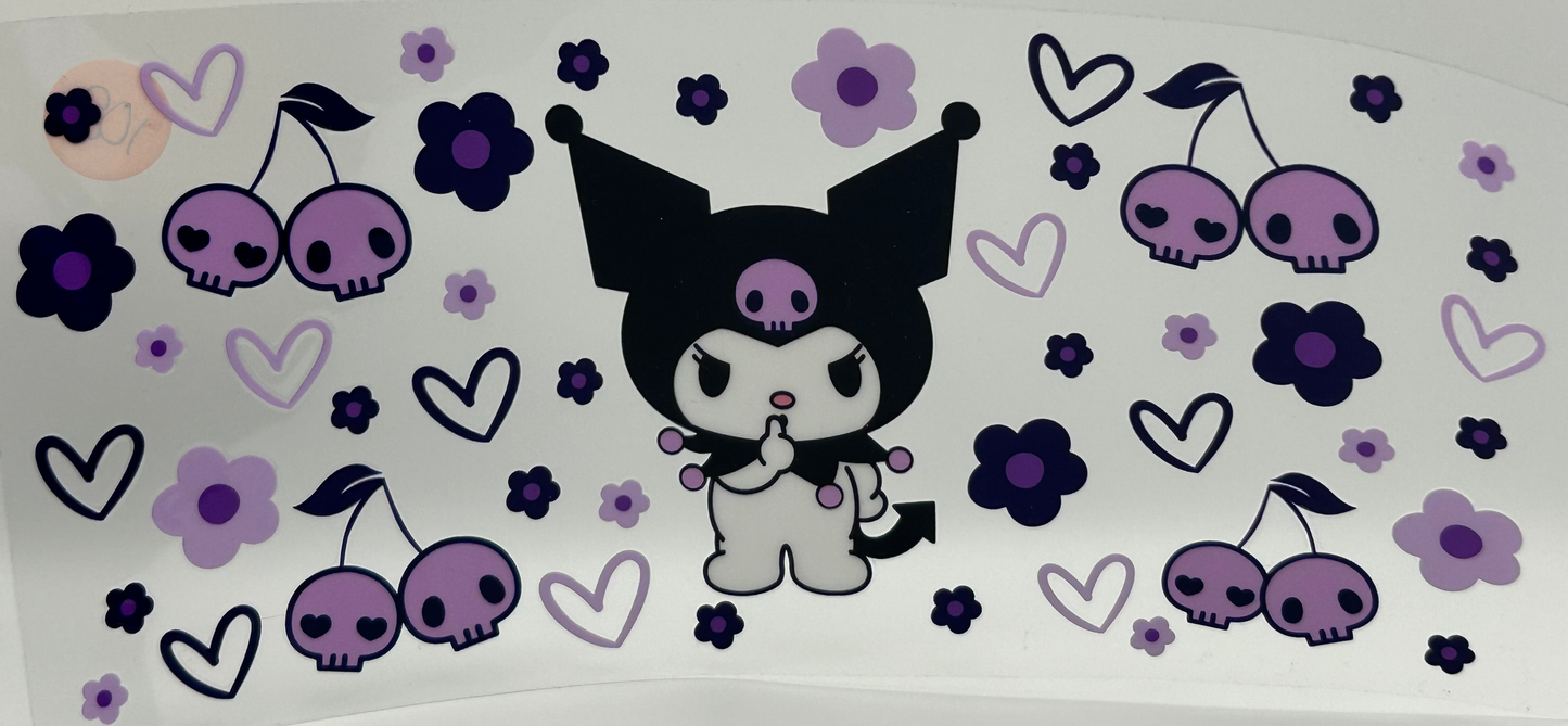 Hello Kitty Purple Hearts