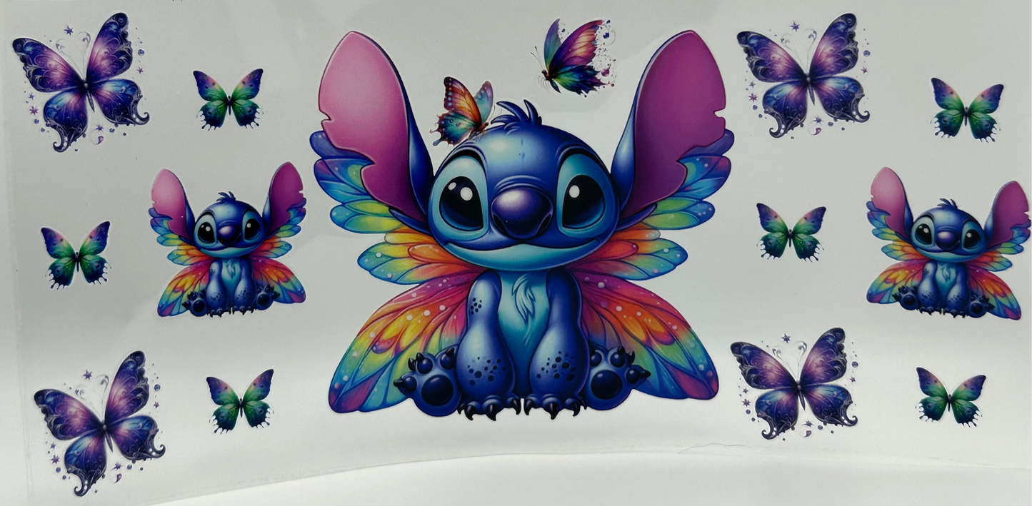 Stitch with butterflies