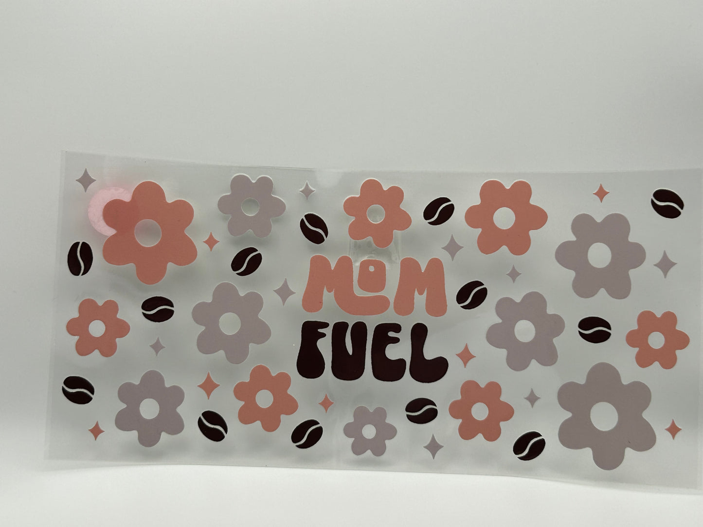 Floral Mom Fuel with Coffee Beans