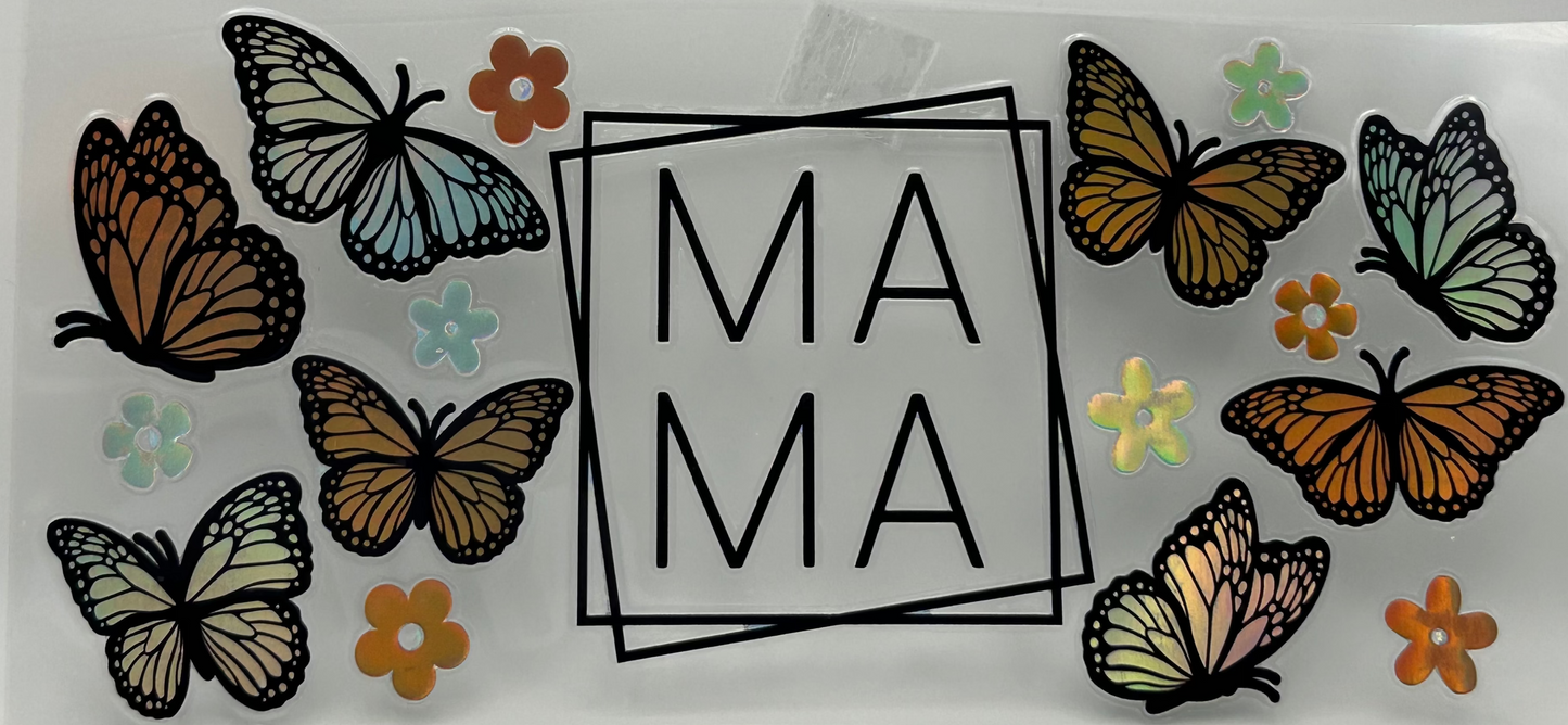 Holographic Mama and Butterflies