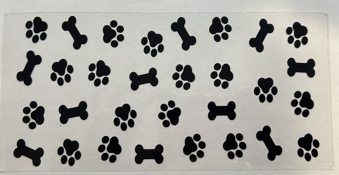 Dog Bones and Paw Prints
