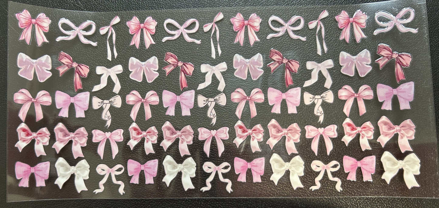 Pink Multi-Shaped bows
