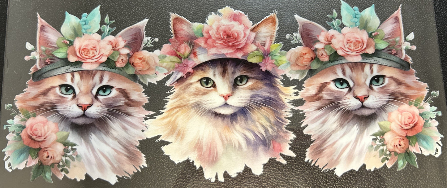 Floral Crown Cats