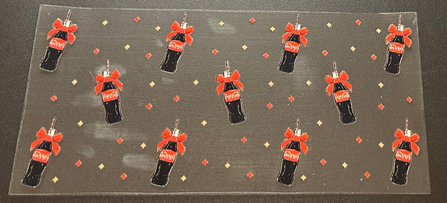 Coca-Cola with red bows