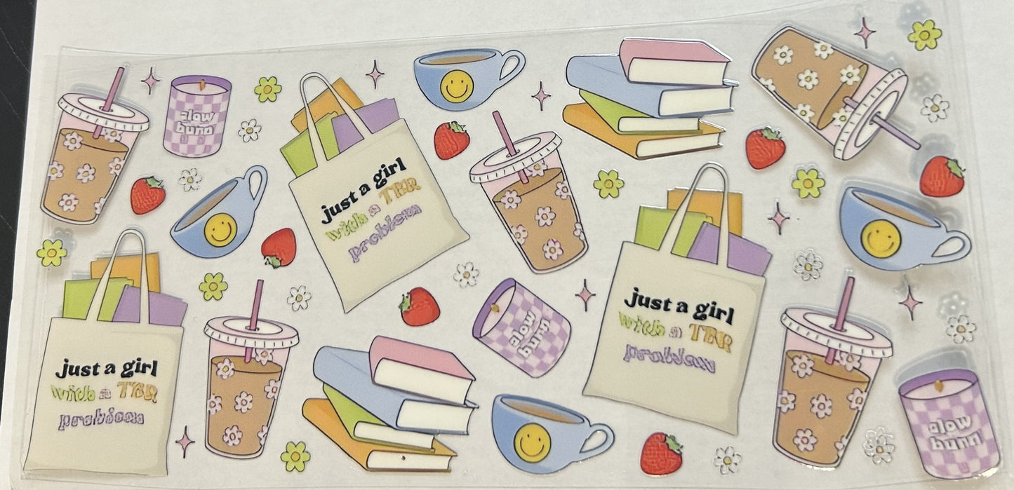 Just a girl with a TBR problem