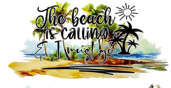 The beach is calling