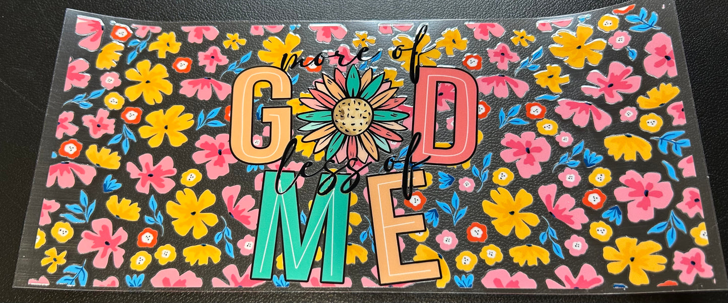 More of God, Less of Me