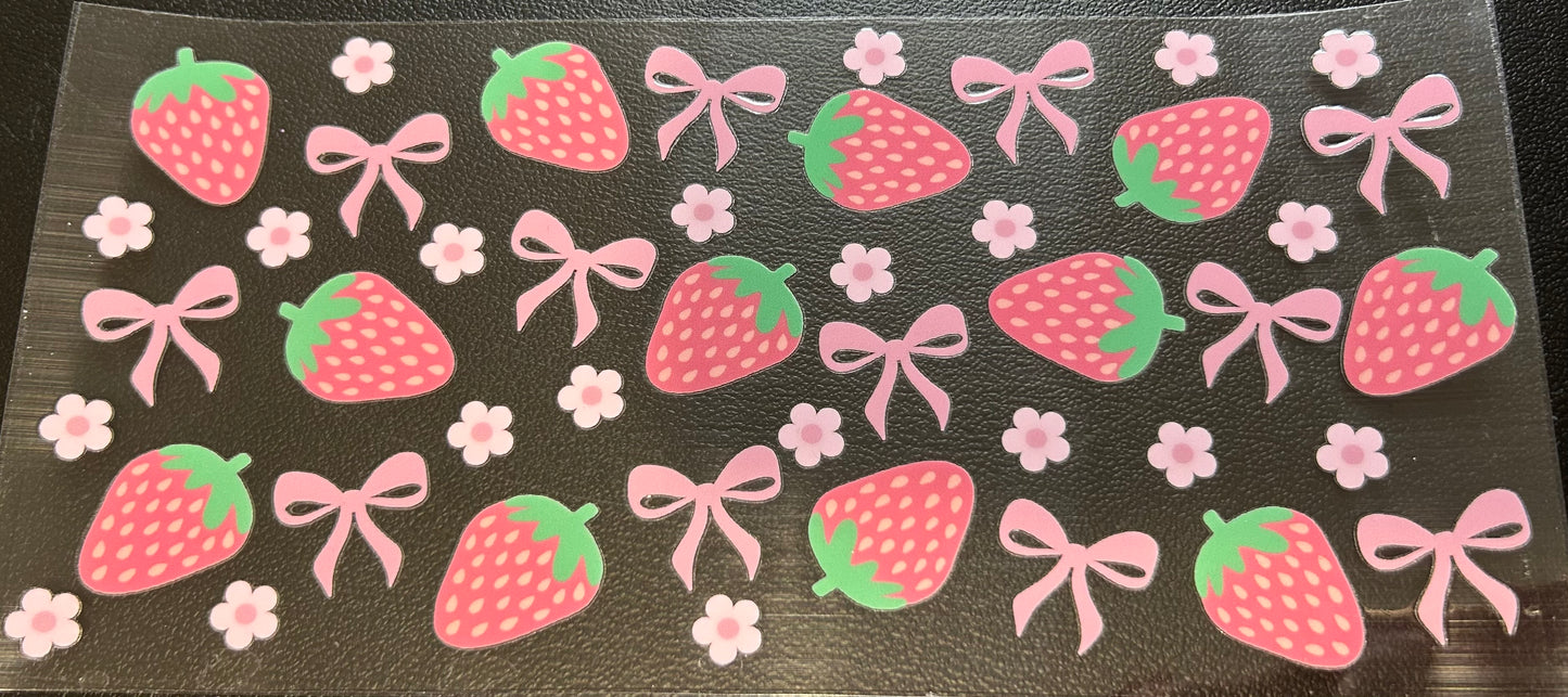 Strawberries and bows