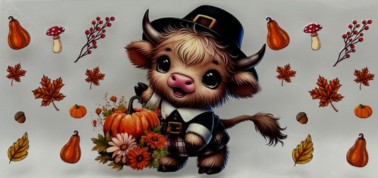 Highland Thanksgivings Cow