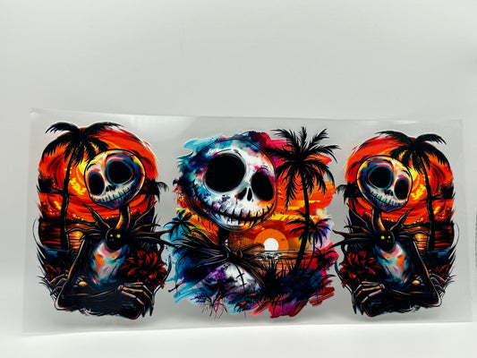 Jack Skellington palm trees