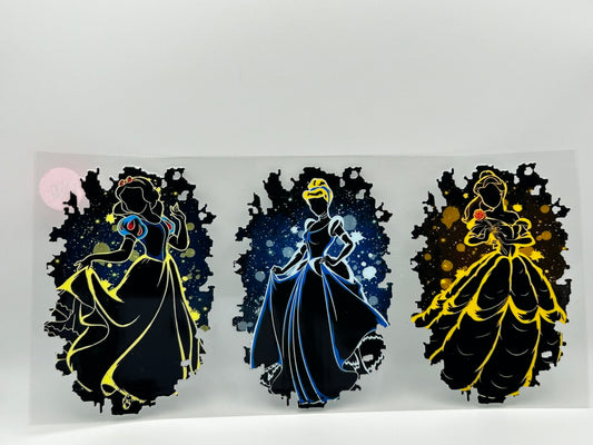 Blacked out Princesses