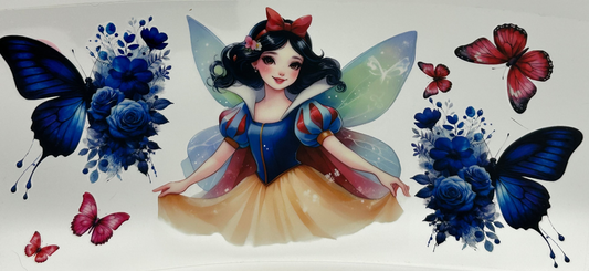 Snow White and butterflies