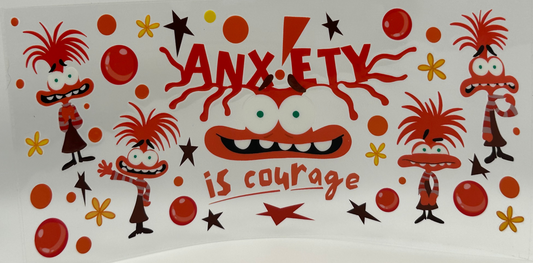 Inside Out Anxiety is Courage