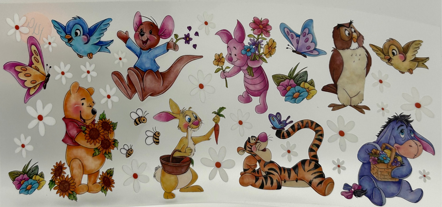 Winnie Pooh and the gang