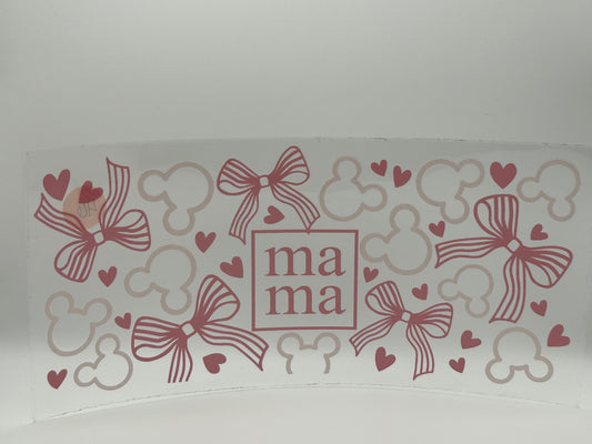 Mama, mickey and bows