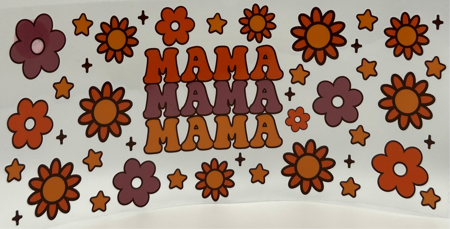 Mama with Flowers