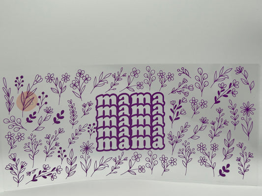 Purple Flower Mama
