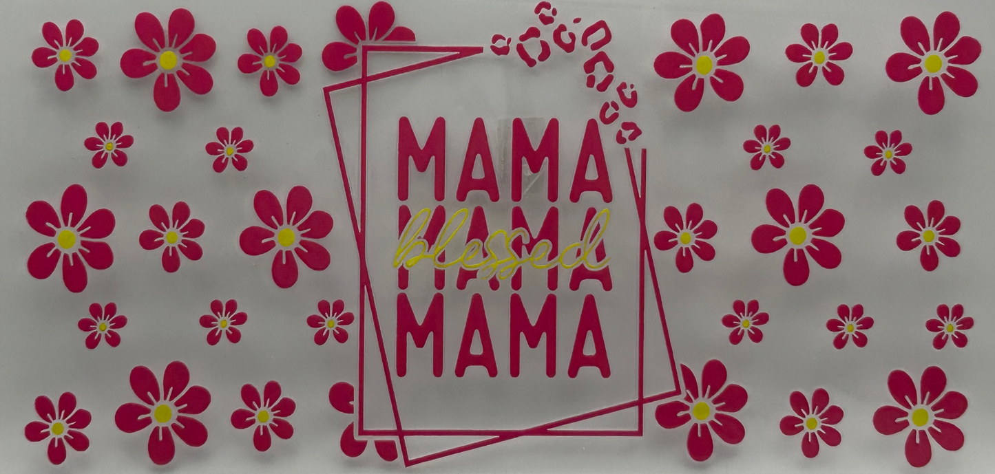 Floral Blessed Mama