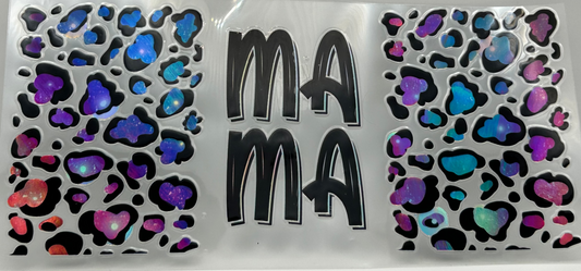 Holographic Cheetah Print Mama