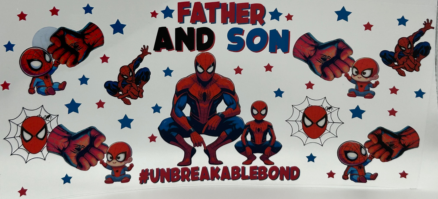Spiderman Father and Son Bond