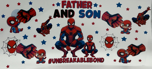 Spiderman Father and Son Bond