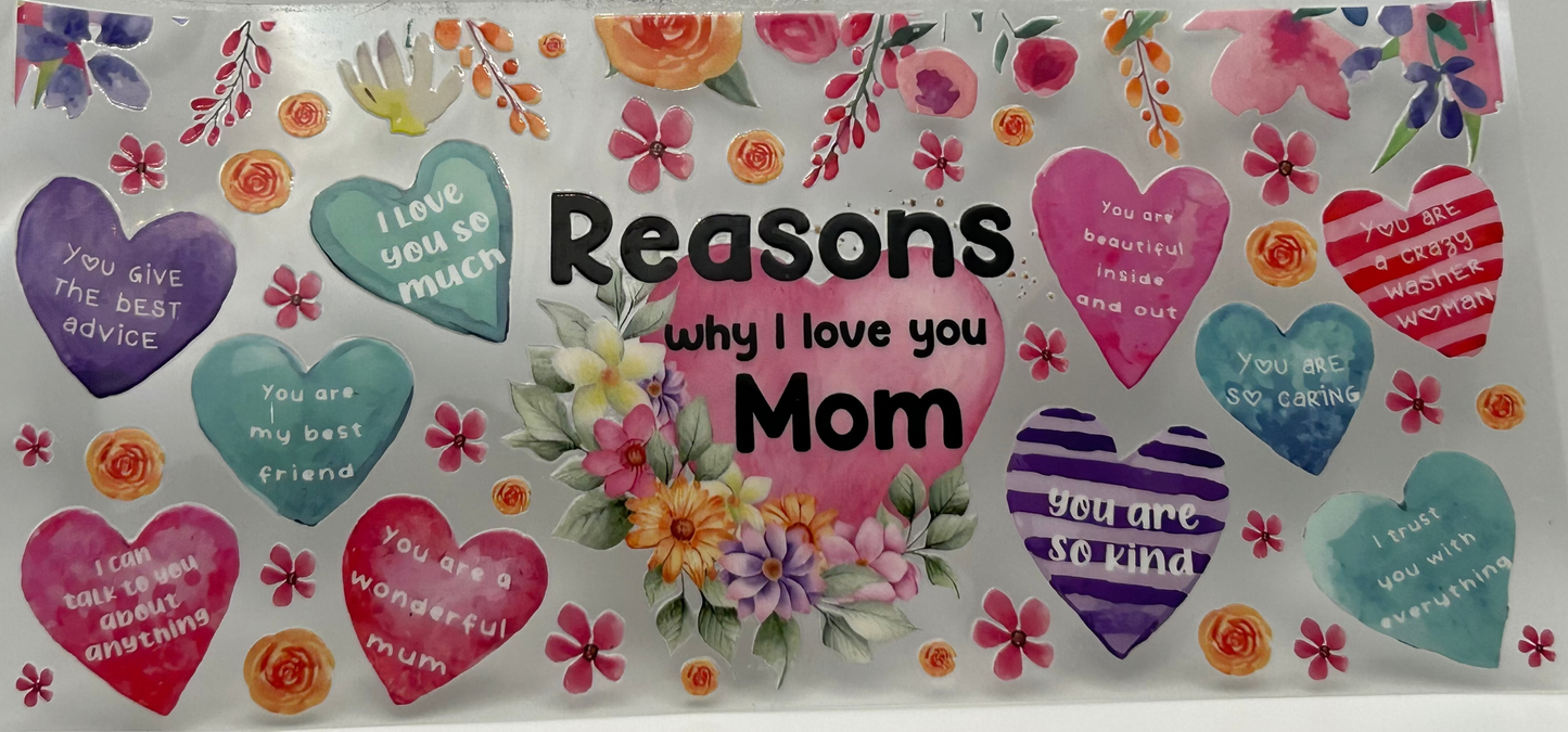 Reasons Why I Love You Mom