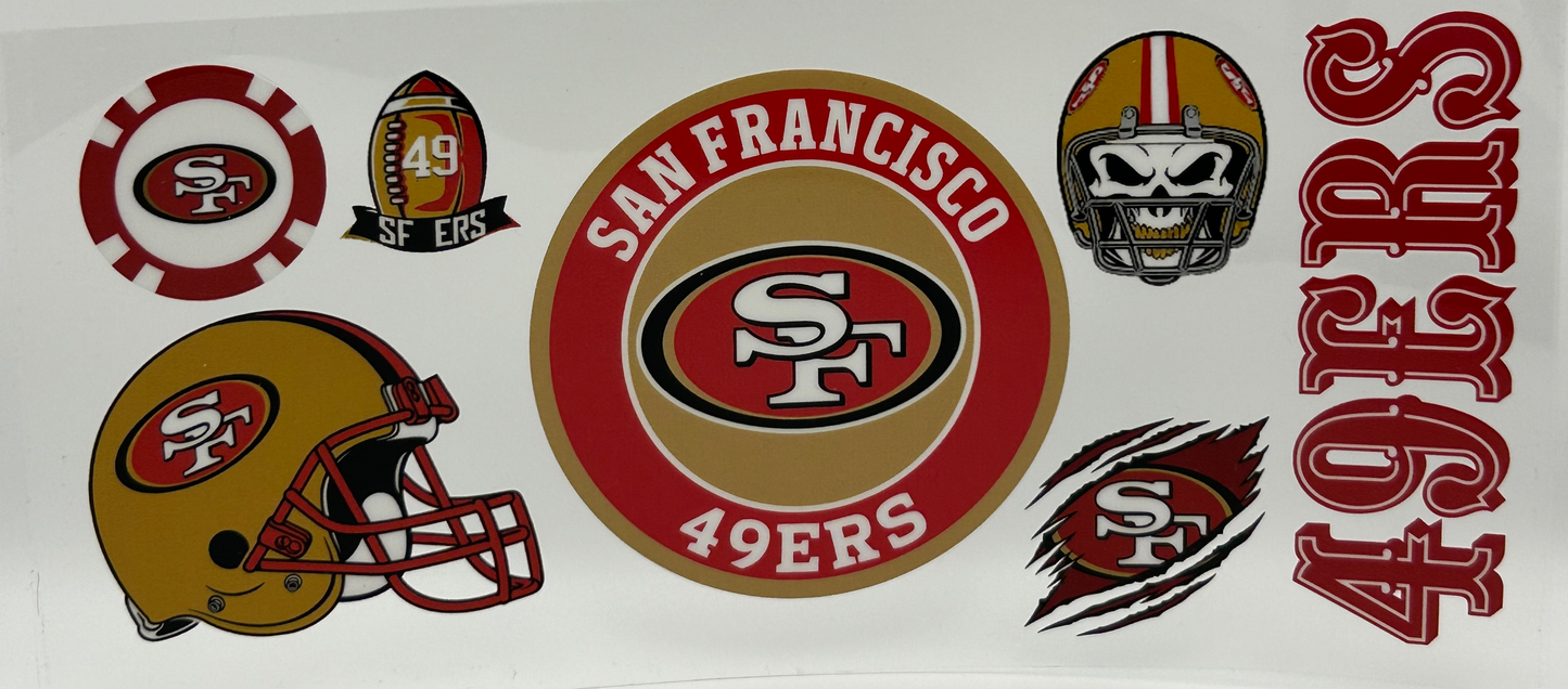 SF 49ERS (skull)