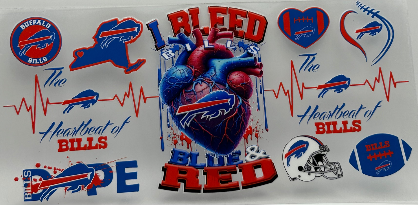 Buffalo Bills Bleed Red