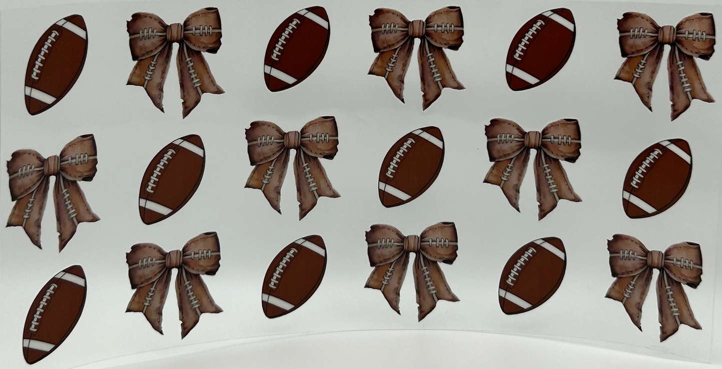 Football Bows #2