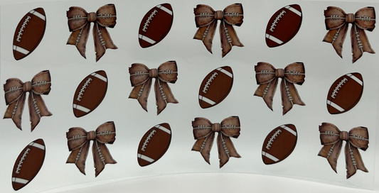 Football Bows #2