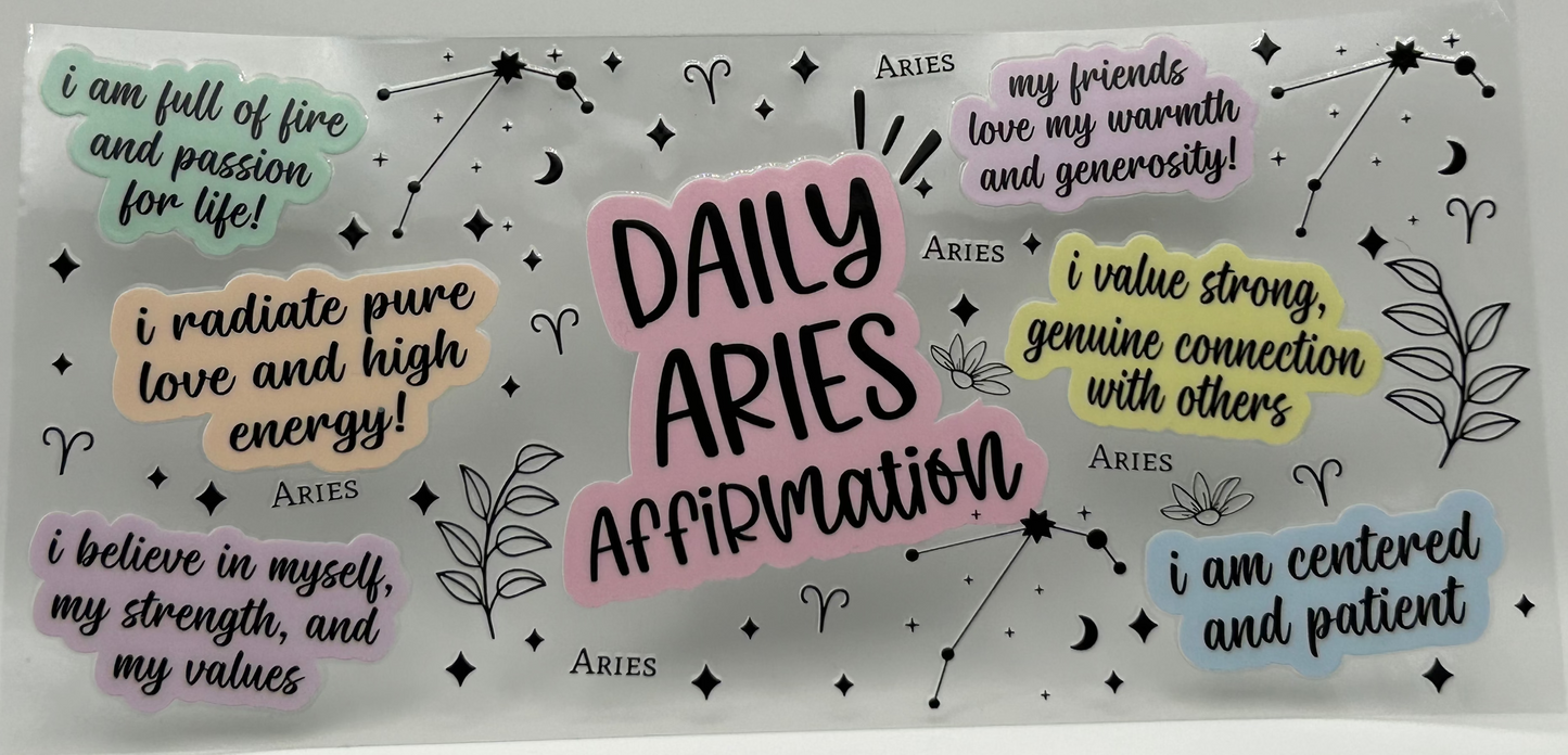 Aries Affirmations