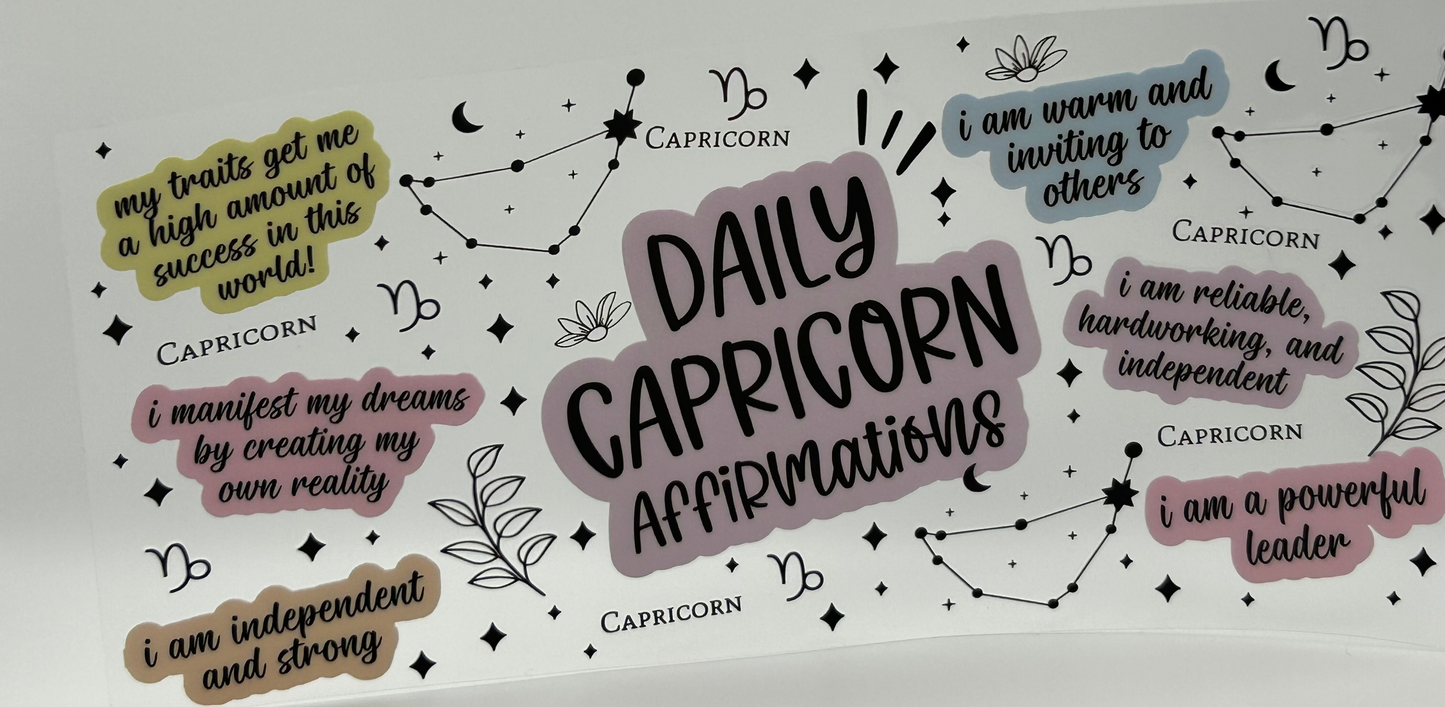 Capricorn Affirmations