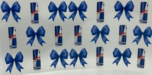 RedBull blue bows