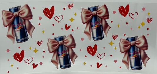 RedBull with Pink bows
