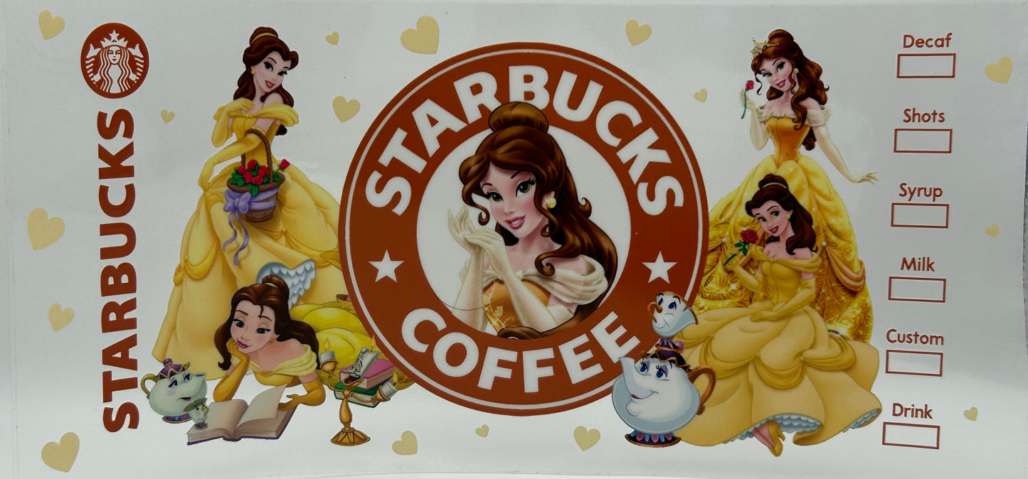 Starbucks with Belle