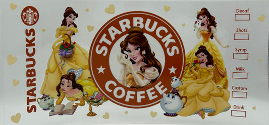 Starbucks with Belle