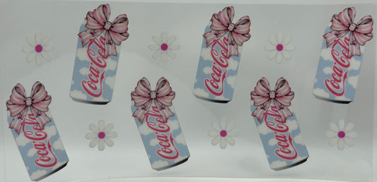 Coca-Coal blue and pink