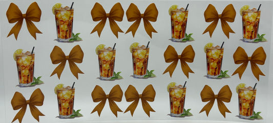 Iced Tea and bows
