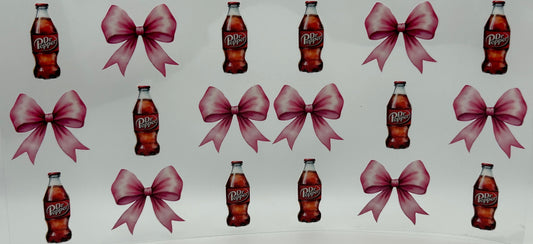 Dr. Pepper and bows