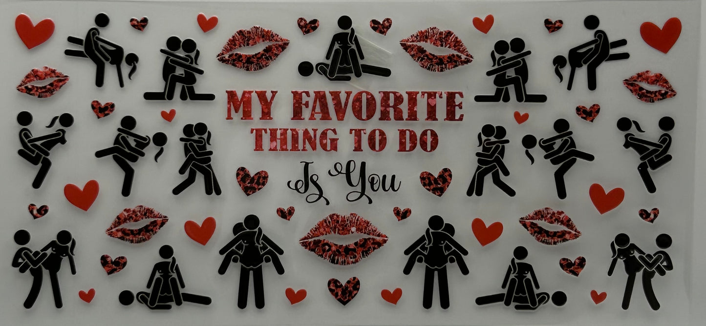 My Favorite Thing to Do