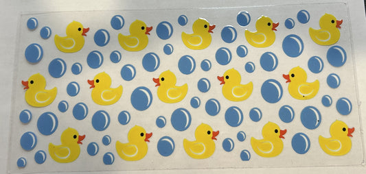 Rubber Ducks with Bubbles