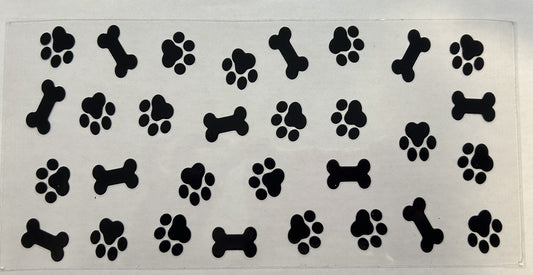 Dog Bones and Paw Prints