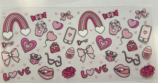 Pink Rainbows and Bows