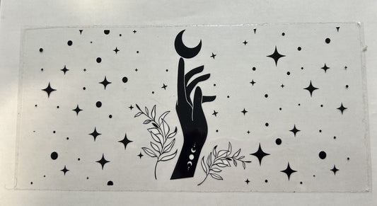 Hand with Stars and Moon
