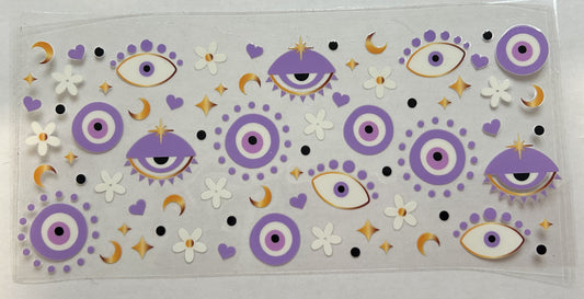 Purple Evil Eyes