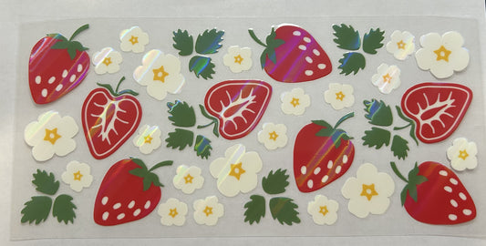 Strawberries and Flowers