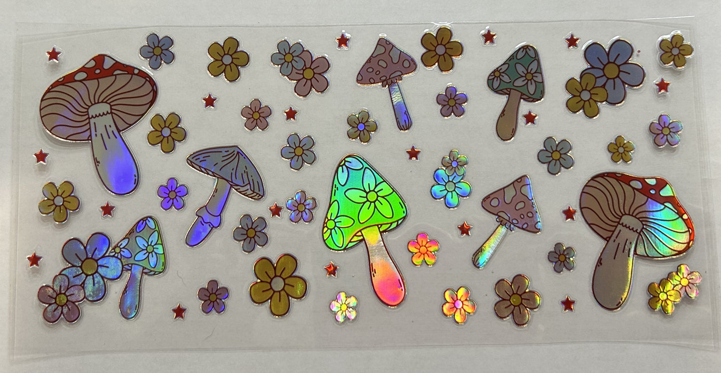 Holographic Flowers and Mushrooms