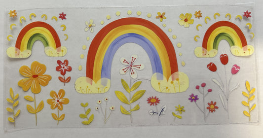 Rainbows with Flowers